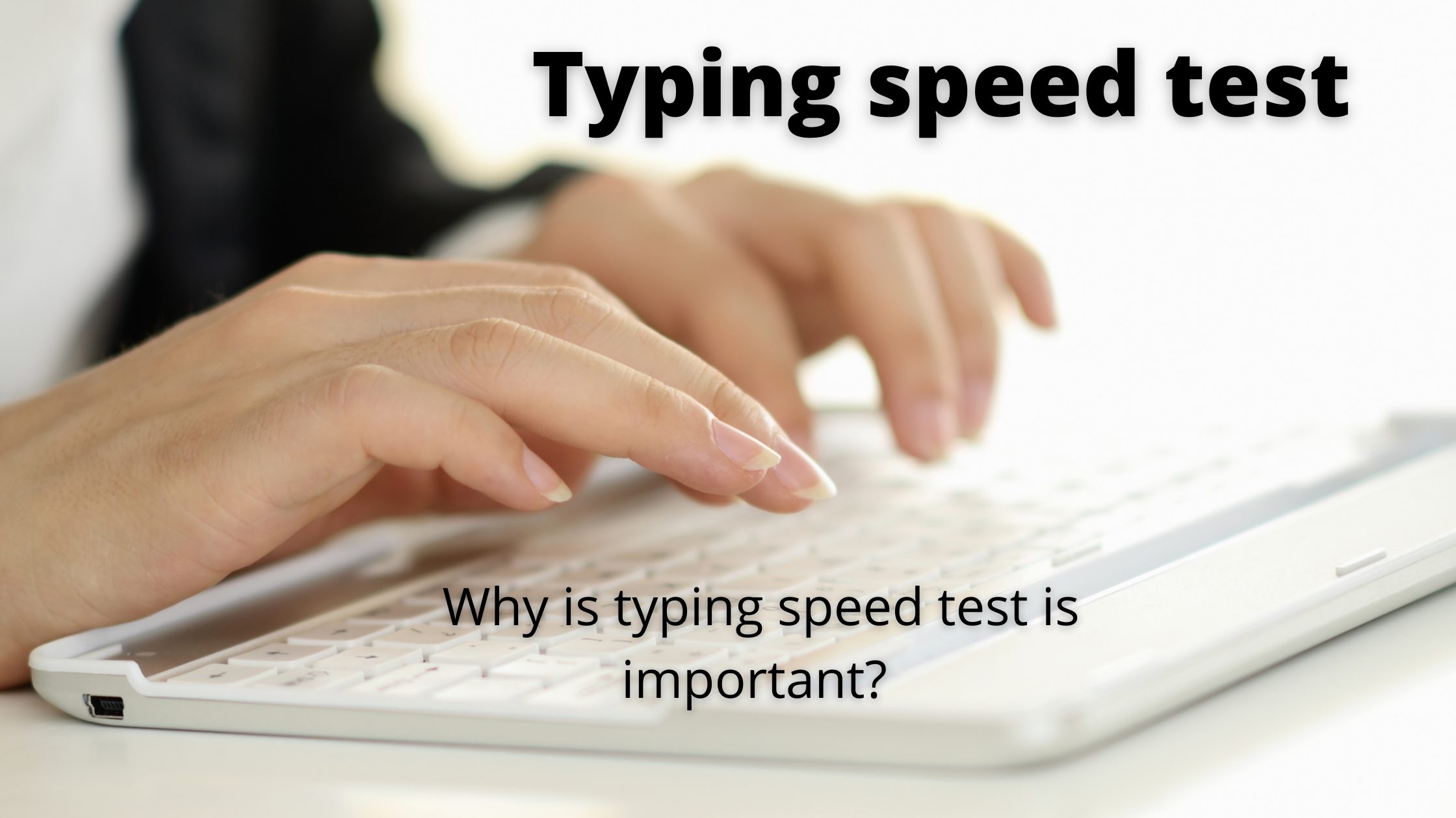 online speed typing test